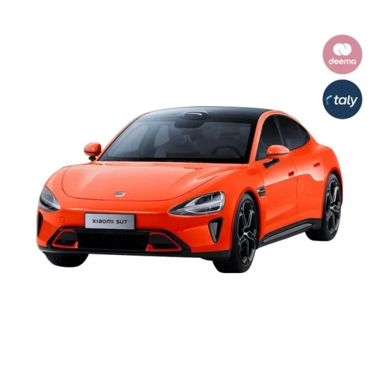 Xiaomi SU7 1/18 Die-cast Model Car Lava Orange